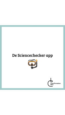 AD | de Sciencechecker app