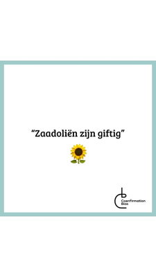 Zaadolie en ontstekingen